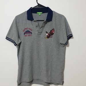 Bossini Eagle Print Polo Tee
